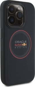 Red Bull RBHMP14L24PUILVR iPhone 14 Pro 6.1" hardcase navy blue/navy Leather Red Ring MagSafe 4