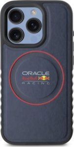 Red Bull RBHMP15X24PUILVR iPhone 15 Pro Max 6.7" hardcase navy blue/navy Leather Red Ring MagSafe 3