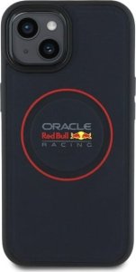 Red Bull RBHMP14S24PUILVR iPhone 14 6.1" hardcase navy blue/navy Leather Red Ring MagSafe 3