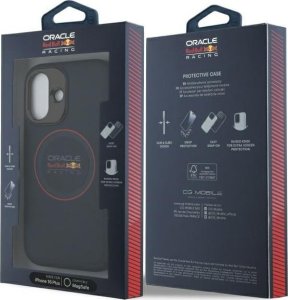 Red Bull RBHMP16M24PUILVR iPhone 16 Plus 6.7" hardcase navy blue/navy Leather Red Ring MagSafe 8