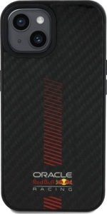 Red Bull RBHMP15S24CFGSMK iPhone 15 6.1" hardcase black/black Carbon Fiber Power Bar MagSafe 3