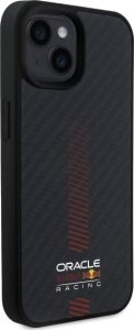 Red Bull RBHMP15S24CFGSMK iPhone 15 6.1" hardcase black/black Carbon Fiber Power Bar MagSafe 4