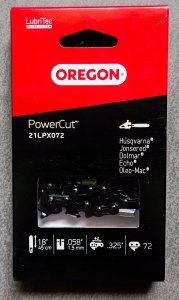 OREGON SAW CHAIN   45cm/72/325"/1.5 PowerCut 19