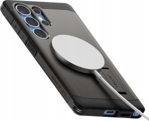 Spigen Etui Tough Armor MagSafe do Samsung Galaxy S25 Ultra (Gunmetal) 3