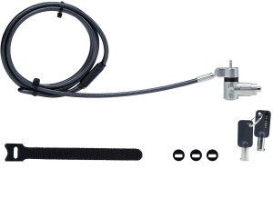 Linka zabezpieczająca StarTech 3-IN-1 UNIVERSAL LAPTOP LOCK 11