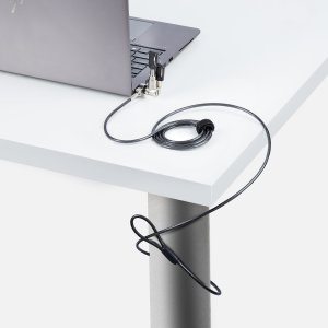 Linka zabezpieczająca StarTech 3-IN-1 UNIVERSAL LAPTOP LOCK 7