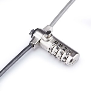Linka zabezpieczająca StarTech 1.5m  (SNANOC4D-LAPTOP-LOCK) 3