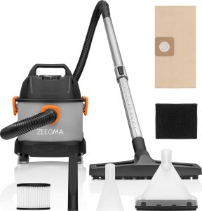 ZEEGMA ZE-ZONDER PRO COMPACT Industrial vacuum cleaner with dry and wet function 1000W 1