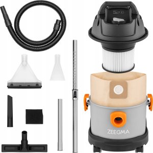 ZEEGMA ZE-ZONDER PRO COMPACT Industrial vacuum cleaner with dry and wet function 1000W 12