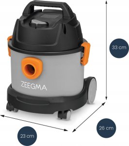 ZEEGMA ZE-ZONDER PRO COMPACT Industrial vacuum cleaner with dry and wet function 1000W 31