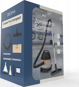 ZEEGMA ZE-ZONDER PRO COMPACT Industrial vacuum cleaner with dry and wet function 1000W 32