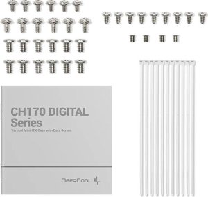 Obudowa Deepcool CH170 Digital biała (R-CH170-WHNPI0D-G-1) 5