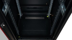 ROLINE Netzwerkschrank Pro 48,26cm 19Zoll 36 HE 600x800 BxT Glast�r schwarz 4