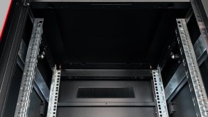 ROLINE Netzwerkschrank Pro 48,26cm 19Zoll 36 HE 600x800 BxT Glast�r schwarz 6