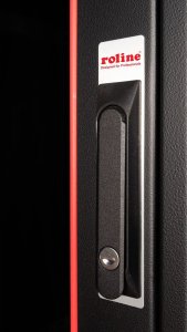 ROLINE Netzwerkschrank Pro 48,26cm 19Zoll 36 HE 600x800 BxT Glast�r schwarz 7