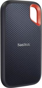 Dysk zewnętrzny SSD SanDisk Extreme Portable V2 8TB Czarno-pomarańczowy (SDSSDE61-8T00-G25) 2