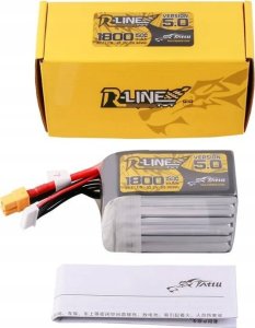 Tattu ML Akumulator Lipo R-Line Version 5.0 1800mAh 22.2V 150C 6S z wtyczką XT60 5