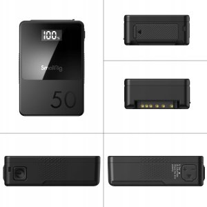 SmallRig VB50, Universal, camera/ camcorder / monitor / wireless video transmitter / video light, etc., Black, Polycarbonate (PC), 14.8 V, 50 W 2