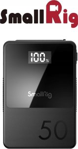 SmallRig VB50, Universal, camera/ camcorder / monitor / wireless video transmitter / video light, etc., Black, Polycarbonate (PC), 14.8 V, 50 W 9