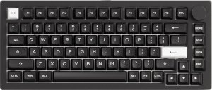 Akko MonsGeek M1 V5 VIA Black & Silver Keyboard ISO-DE/UK/Nordic layout V3 Piano Pro Switch 1