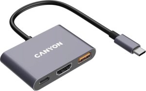 Canyon DS-4 USB Type-C 10000 Mbit/s Szary 4
