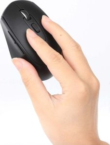 Manhattan 190343 myszka Uniwersalne Oburęczny RF Wireless Optyczny 1600 DPI 10