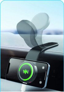 2GO FlexCharge Smartfon Czarny Zapalniczka Bezprzewodowe ładowanie Automatyczna 4