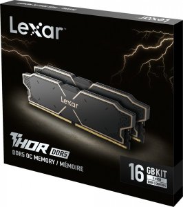 Pamięć Lexar Thor, DDR5, 16 GB, 6000MHz, CL38 (LD5U08G60C38LG-RGD) 10