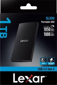 Dysk zewnętrzny SSD Lexar SL300 Portable 1TB Czarny (LSL300001T-RNBNG) 5