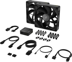 Wentylator Corsair iCUE LINK RX140 MAX 2-pack + Hub (CO-9051044-WW) 2