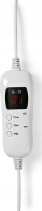 Nedis PEBL130CWT2 koc elektryczny 120 W Szary, Biały Polar, Poliester 3