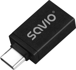 Adapter USB Savio AK-80 USB-A - USB-C Czarny  (SAVAK-80) 3