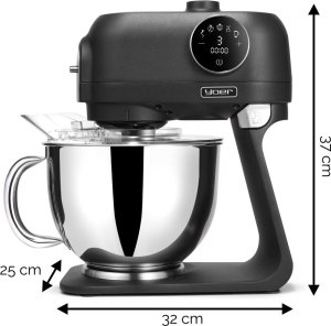 Robot planetarny Yoer Robot Kuchenny PLANETARNY Wielofunkcyjny 5,5L Mikser BLENDER 2200W + 43 el. - Astralo Pro KM04BK 13