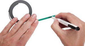 MAUL 6520155 taśma magnetyczna 1000 mm 1 m 3