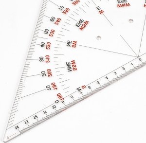Linex 3200 MRH kątomierz Akrylowy Trójkąt 3