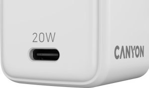 Canyon charger CU20C GaN 20W 1xPD EU White 2