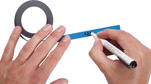 MAUL 6520337 taśma magnetyczna 1000 mm 1 m 3