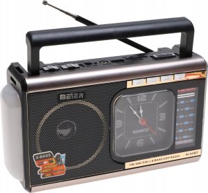 Radio PRZENOŚNE Kuchenne Głośnik Bluetooth Latarka Zegar USB SD TF MP3 1900 1