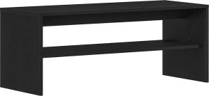 Szafka RTV Czarny Dąb 100x40x40 cm Drewno klejone 7