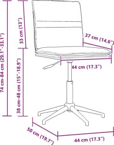 Krzesło stołowe, ciemnoszare, obite aksamitem 9