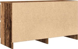 vidaXL Szafka RTV Stare drewno 100x35x54 cm Drewno klejone 8