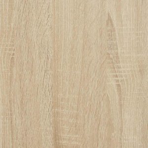 Szafka RTV Sonoma Oak 100x35x54 cm Drewno klejone 11