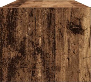 vidaXL Szafki RTV 2 szt. Stare drewno 80x31x25,5 cm Drewno klejone 8