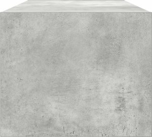 vidaXL Szafka RTV Betonowa Szara 80x31x25,5 cm Drewno klejone 7