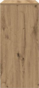 vidaXL Szafka na buty Artisan Oak 57x34x76 cm Drewno klejone 7