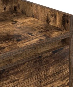 vidaXL Szafki nocne z 2 szufladami 2 szt. Dąb wędzony 38x34x80 cm 9