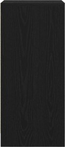 vidaXL Szafka na buty Czarny dąb 29,5x34x76 cm Drewno klejone 7