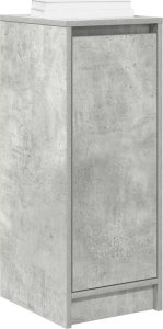 vidaXL Szafka na buty Beton Szary 29,5x34x76 cm Drewno klejone 4