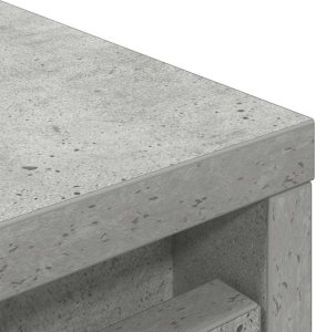 vidaXL Szafka na buty Beton Szary 29,5x34x76 cm Drewno klejone 10