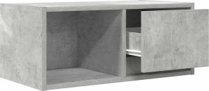 vidaXL Szafki RTV 2 szt. Beton Szary 60x31x25,5 cm Drewno klejone 5